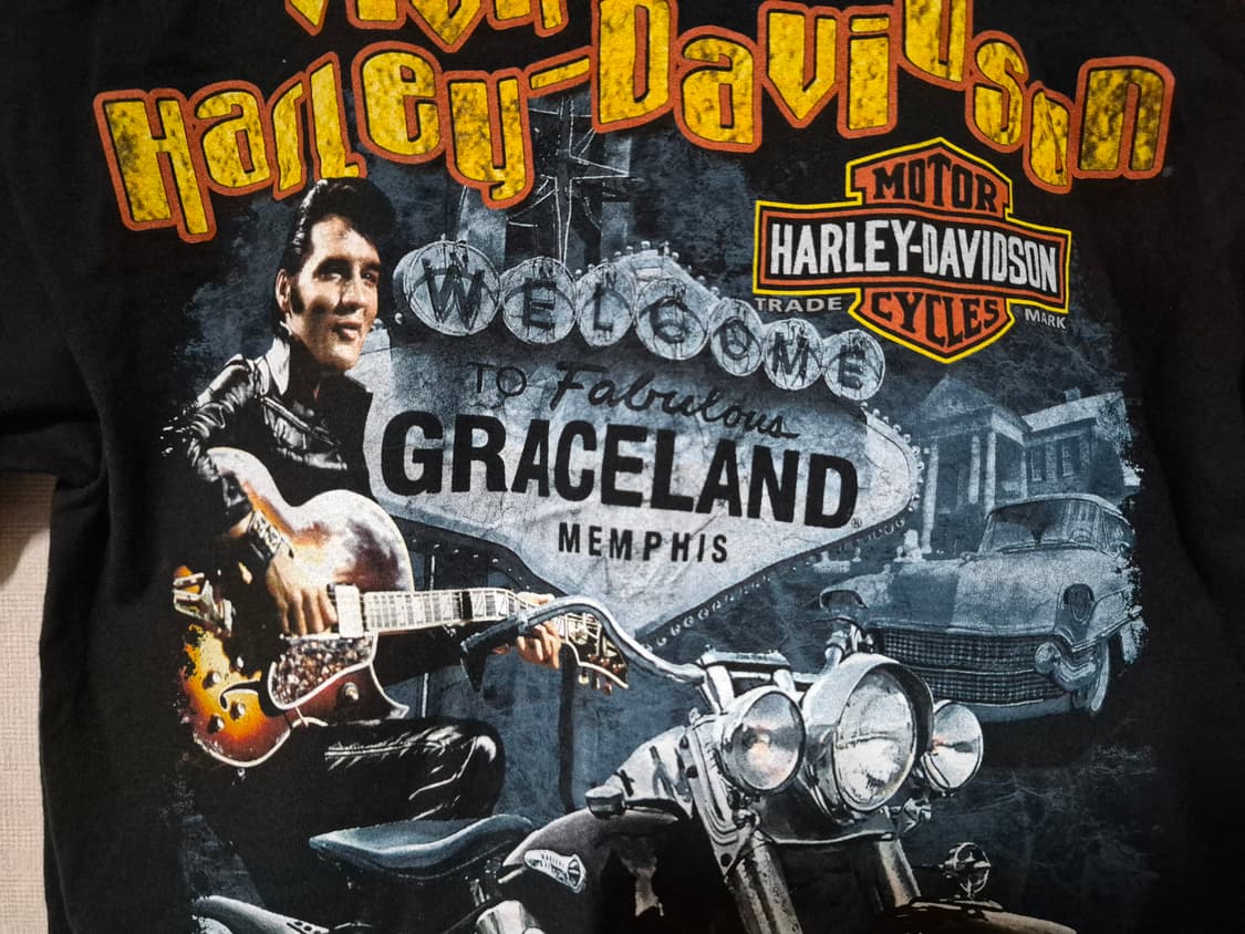 할리데이비슨 엘비스플레슬리 반팔( S) 상품이미지4