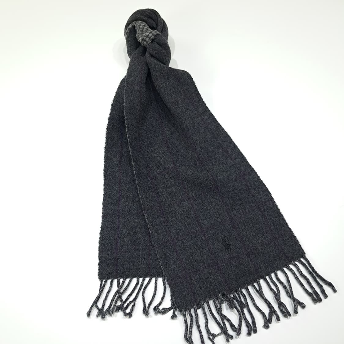 MX425 폴로 랄프로렌 리버서블 램스울 머플러 상품이미지2