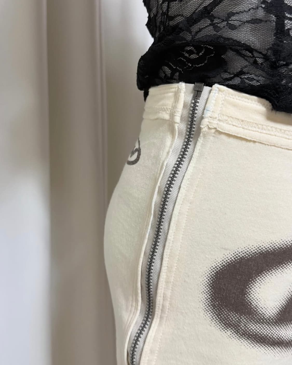 빈티지 커스텀 그래픽 스커트 상품이미지4