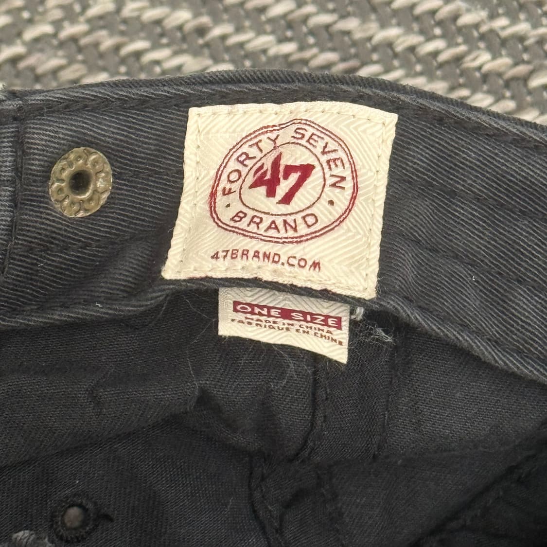 47브랜드 샌프란시스코 자이언츠 챔피언 볼캡 블랙 (OS) 상품이미지4