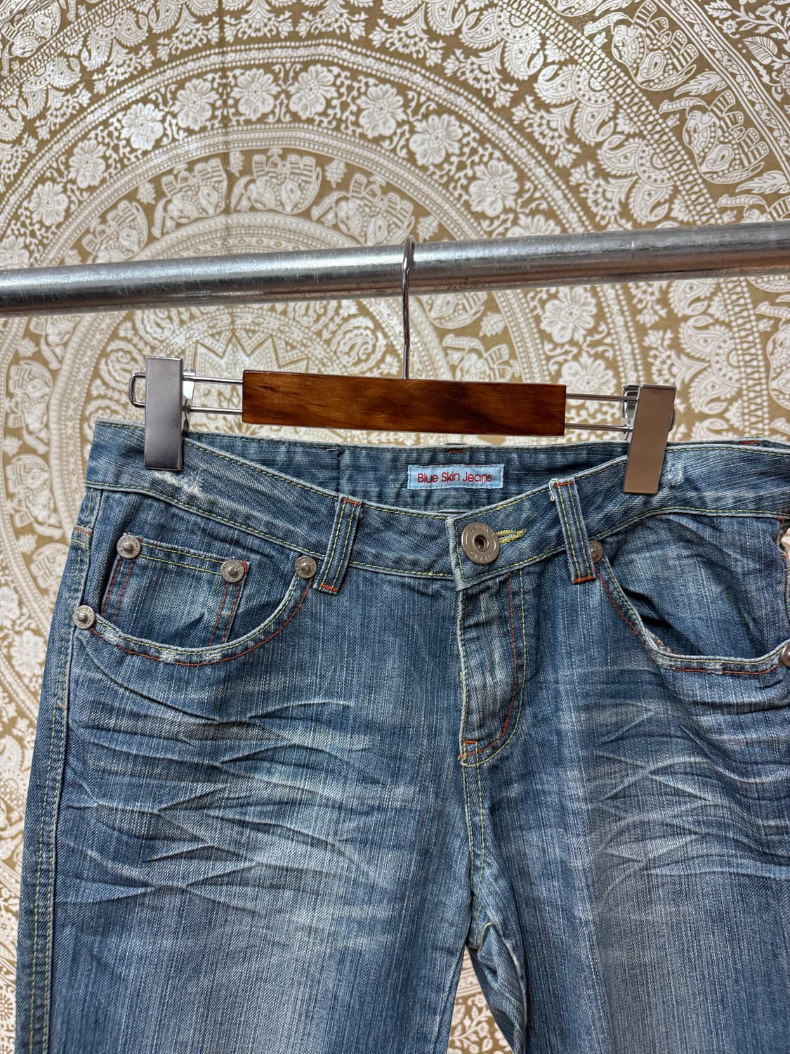 빈티지 워싱 부츠컷 데님팬츠 (Z1039) 상품이미지3