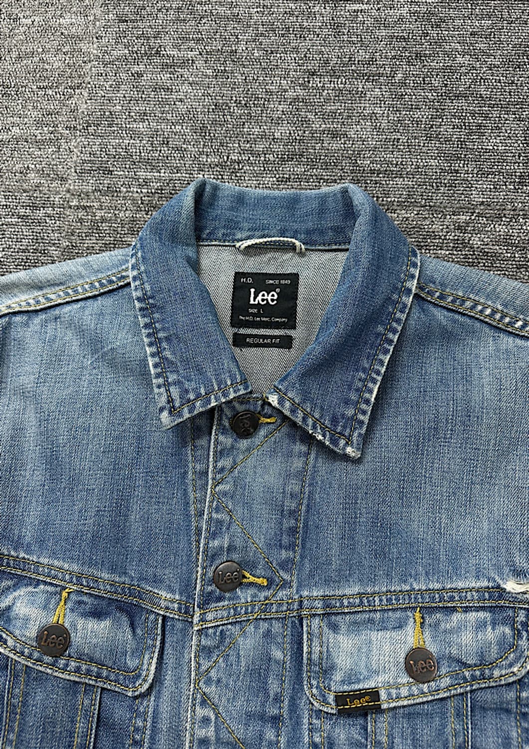 빈티지 LEE 데님 자켓 L  상품이미지2