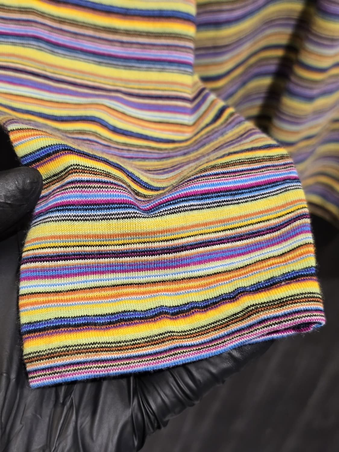 80s Stripe Turtleneck/made in Italy 상품이미지3