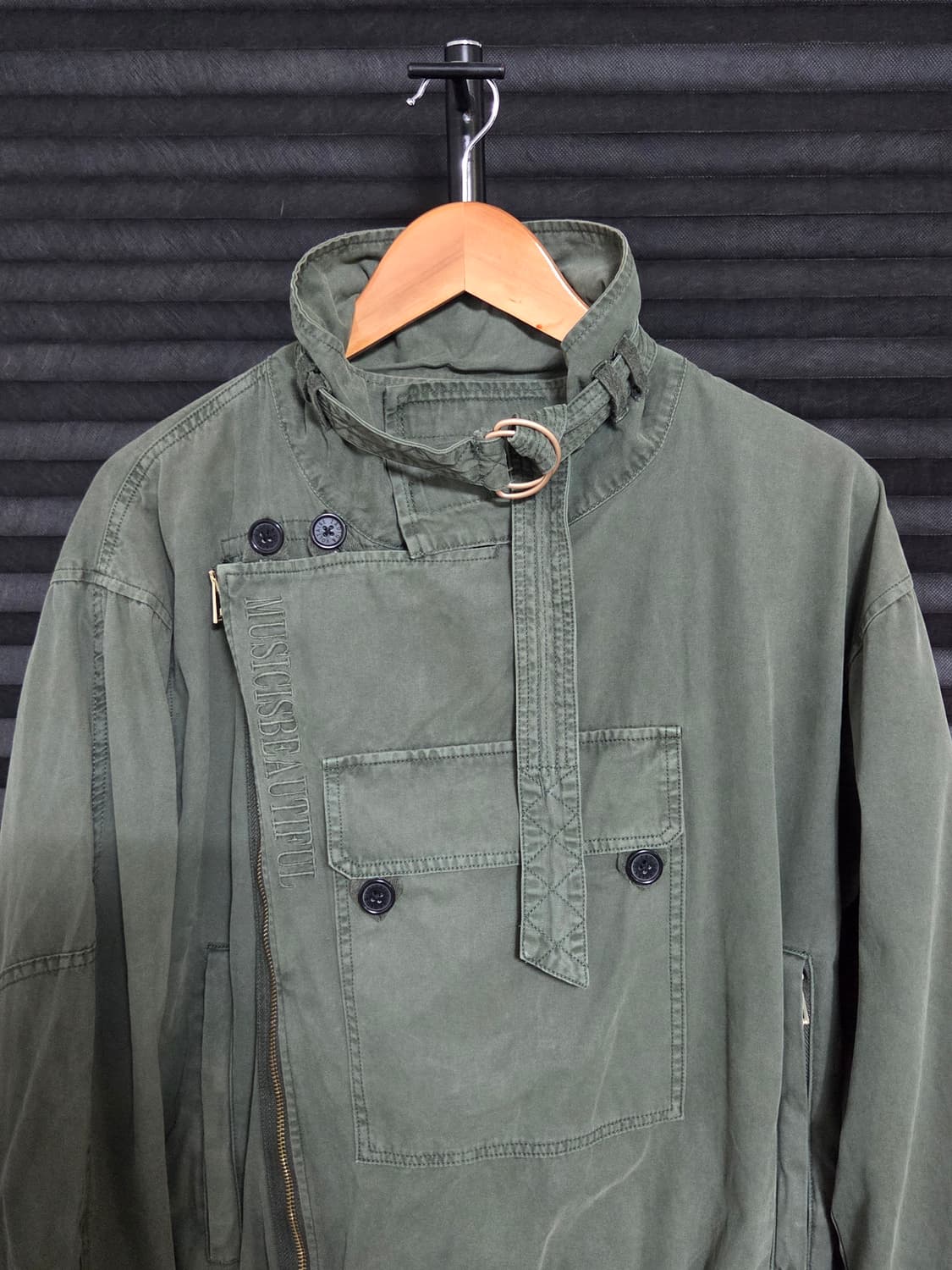 [쟈딕앤볼테르] 언발란스 밀리터리 야상 자켓 | 00174 상품이미지2