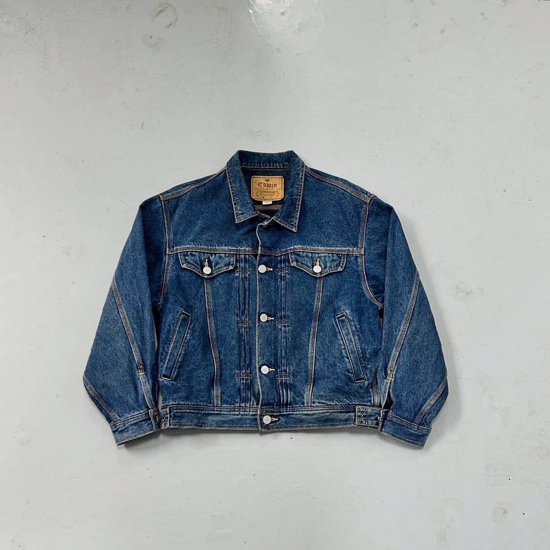 에드윈 지쟌 3세대 트러커 자켓  상품이미지1