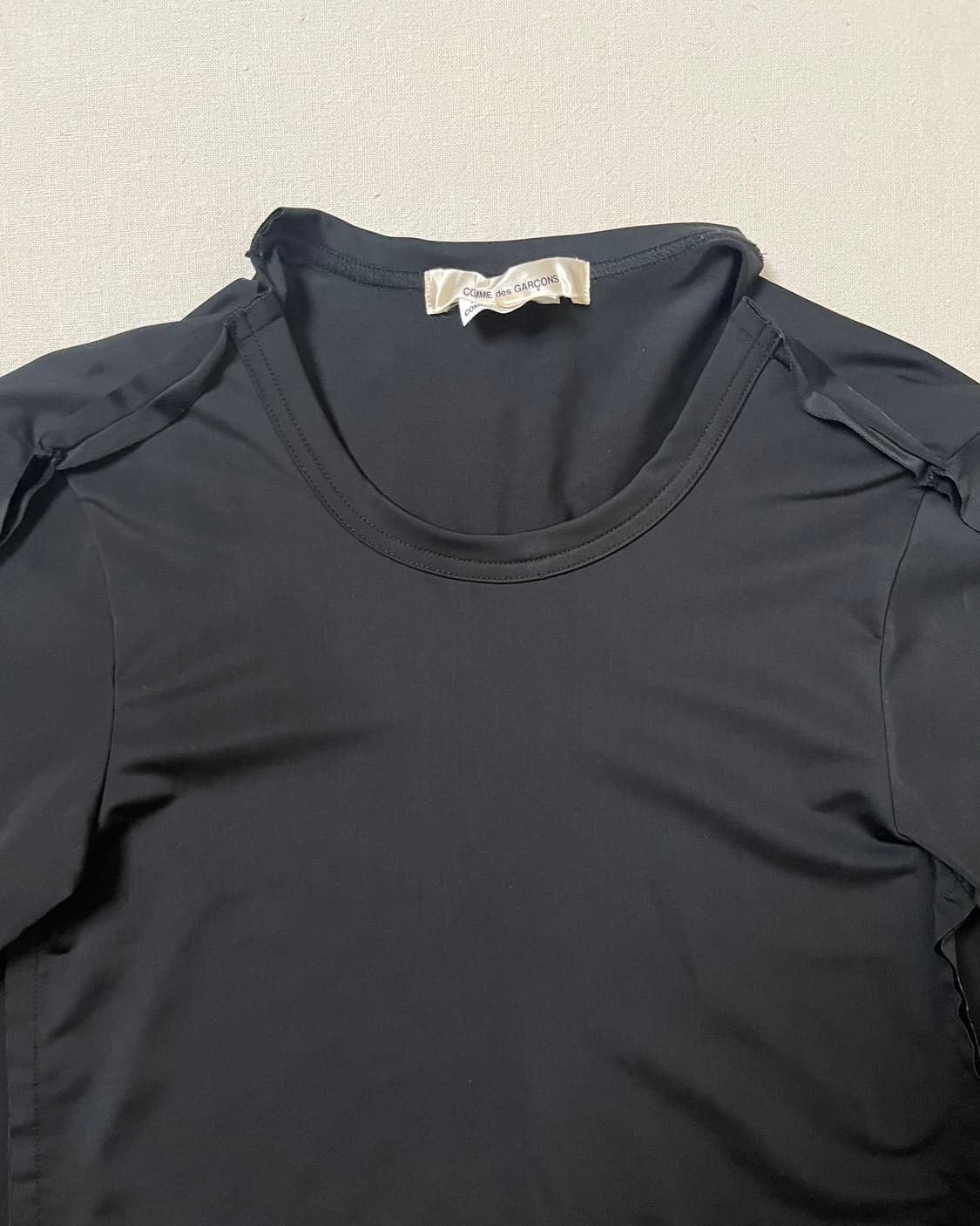 꼼데가르송 폴리 인사이드아웃 롱슬리브 comme des garcons 상품이미지5