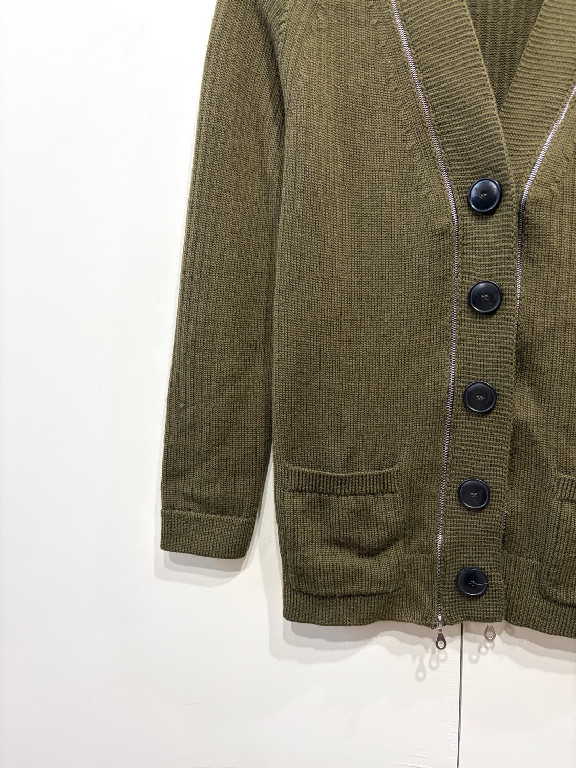 Chloé 끌로에 올리브 니트 가디건 상품이미지3