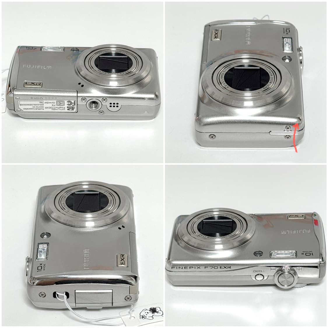 후지필름 파인픽스 F70EXR 실버 빈티지디카 상품이미지3