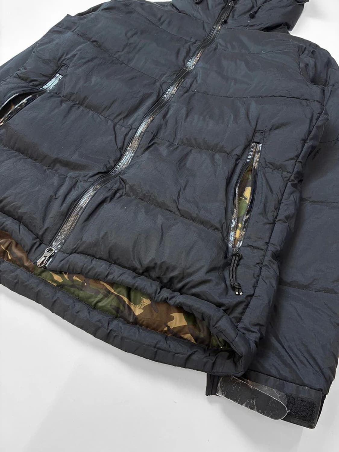 어반리서치도어스 x 난가 이너 카모 풀집 후드 패딩 PN5305 상품이미지3