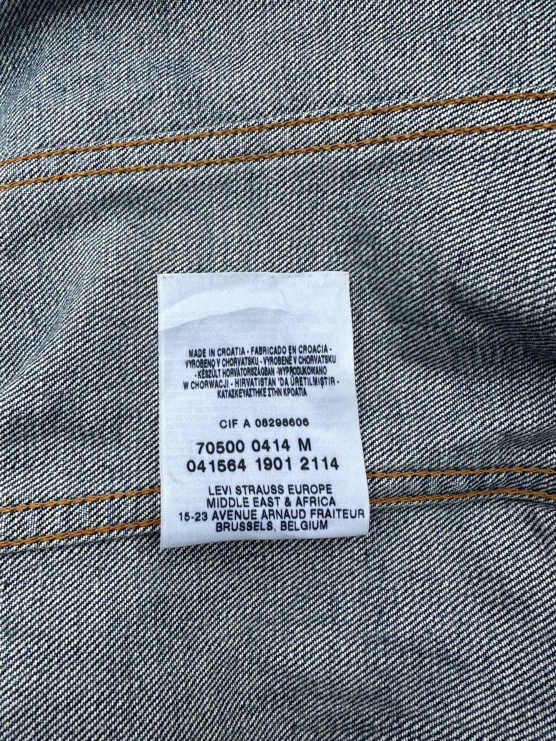 (M)Levis 3rd 트러커 데님자켓 상품이미지7