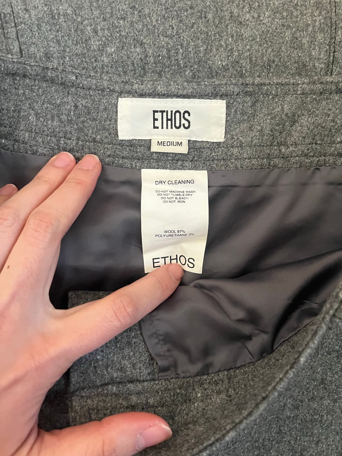 에토스 울 스커트 상품이미지4