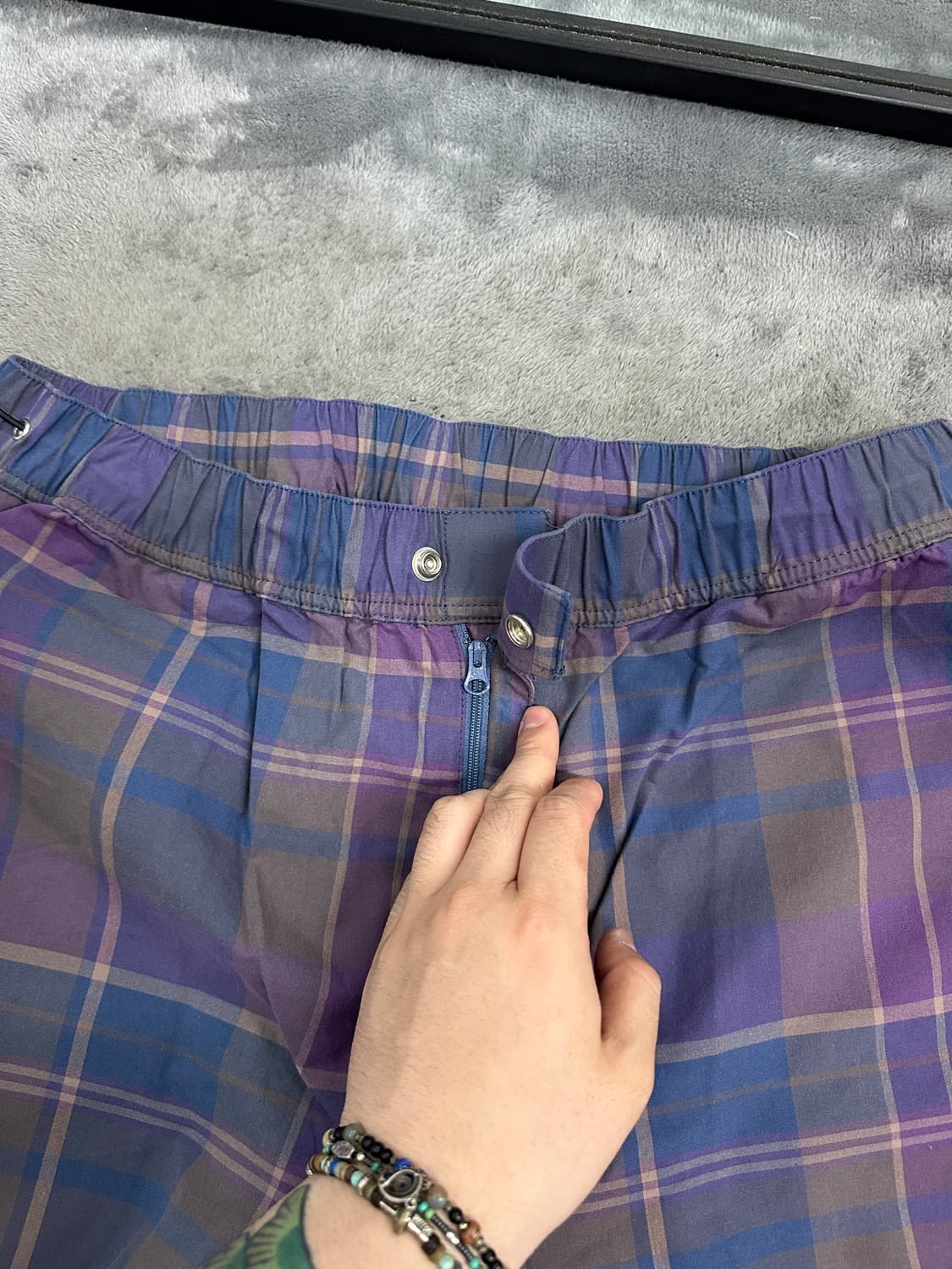 Supreme Plaid Cinch Pants XL 상품이미지5