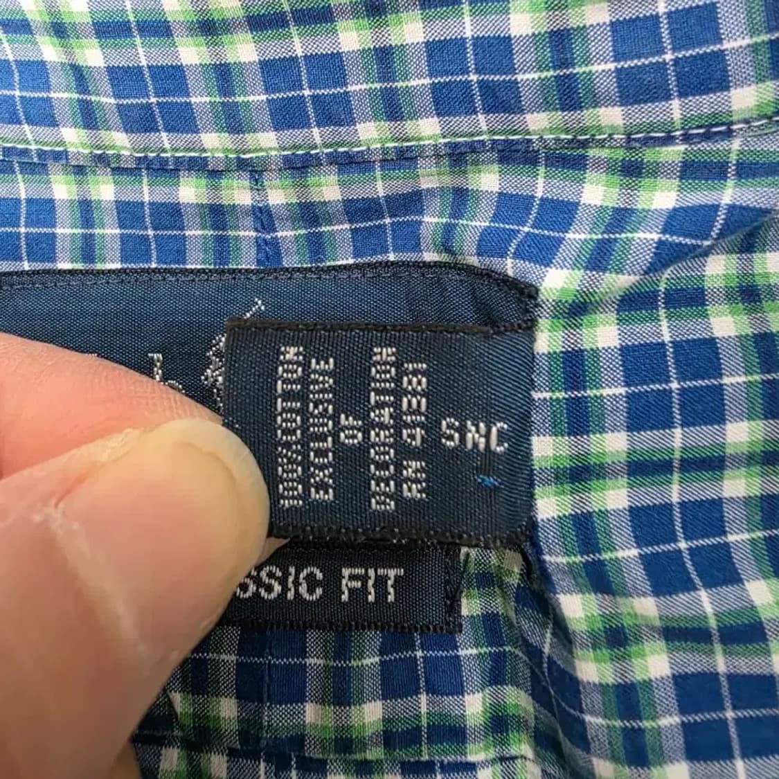 랄프로렌 남성 체크 셔츠 100~105 상품이미지3