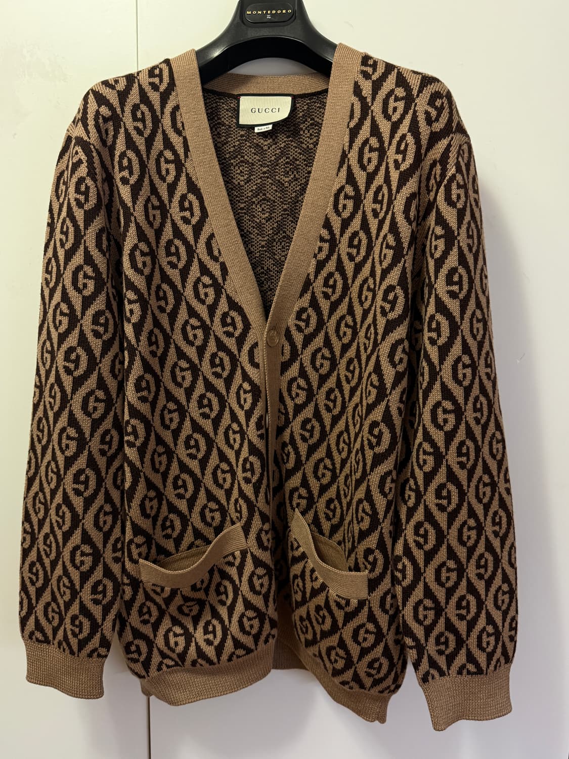 구찌 G롬버스 울 가디건 상품이미지1