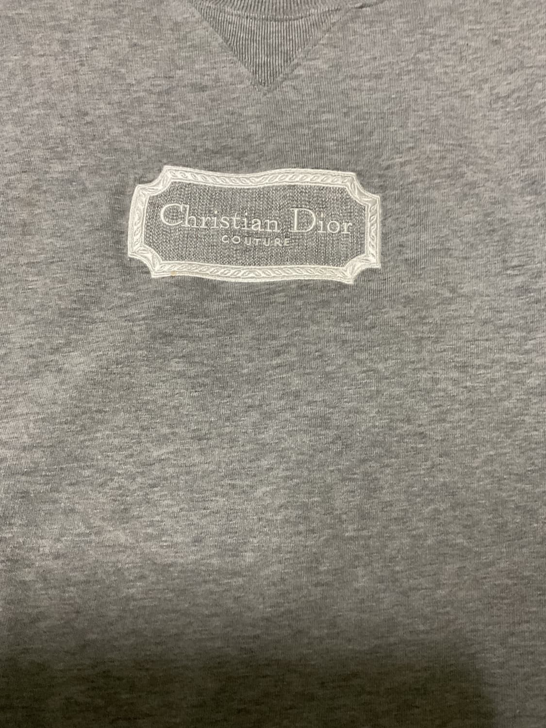 디올 꾸뛰르 자수로고 반팔티 상품이미지3