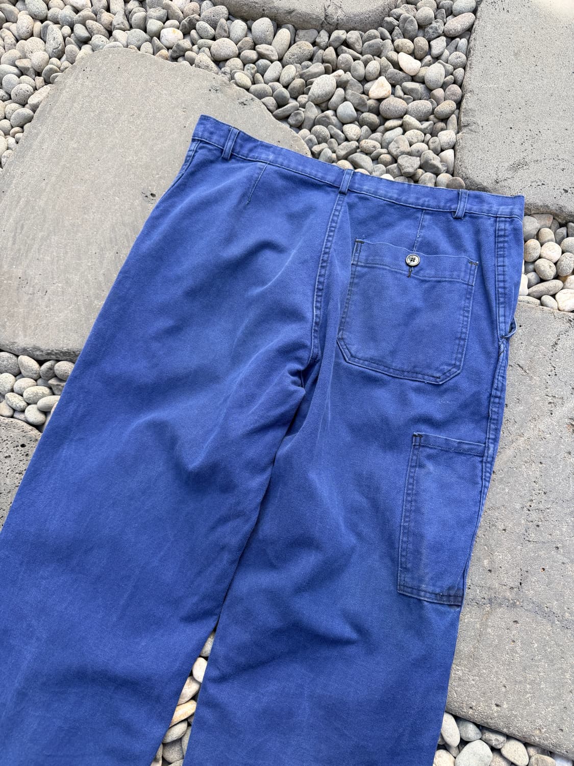 WASHED BLUE OLD VINTAGE FRENCH 프렌치워크팬츠 상품이미지10