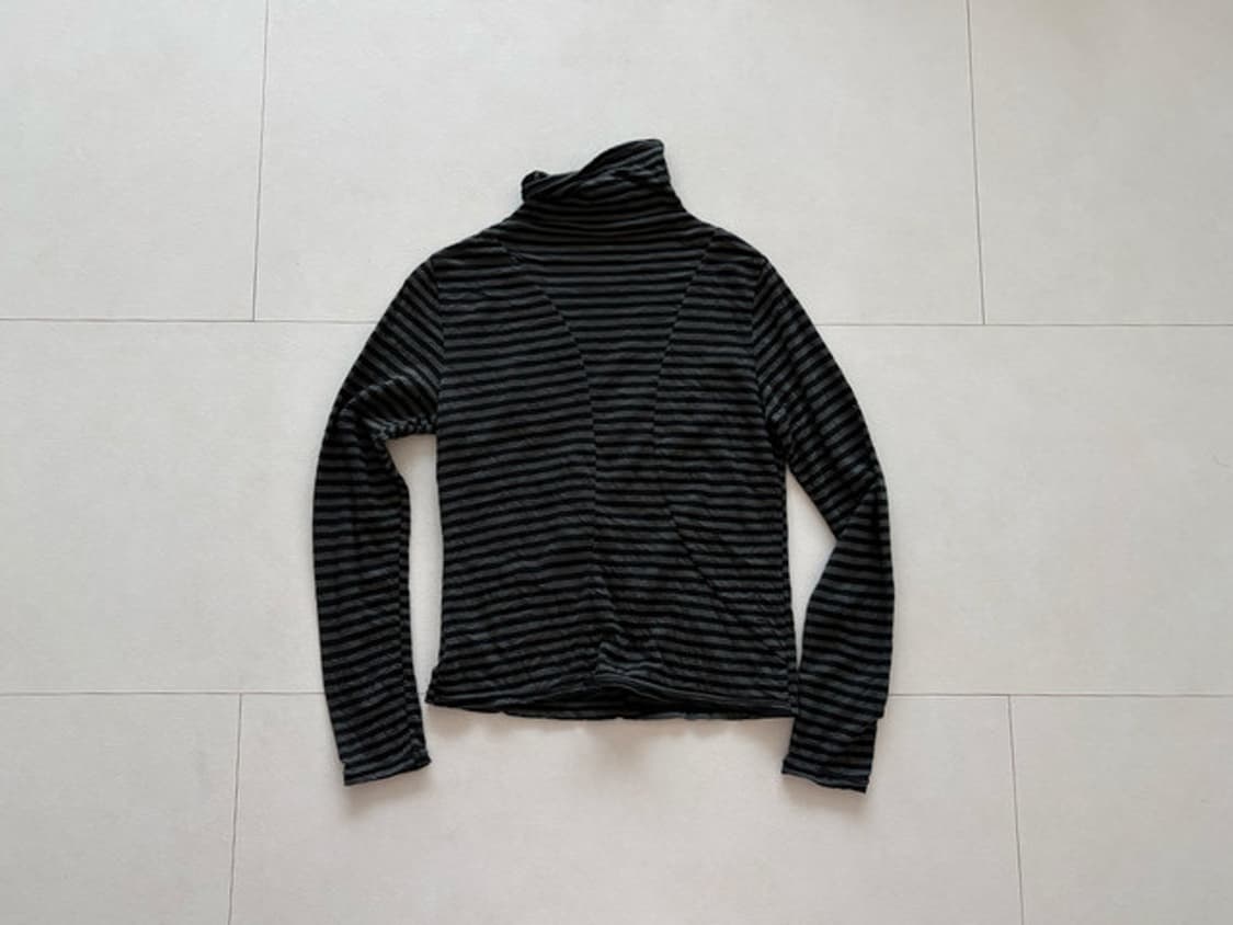 stripe turtleneck top 상품이미지5