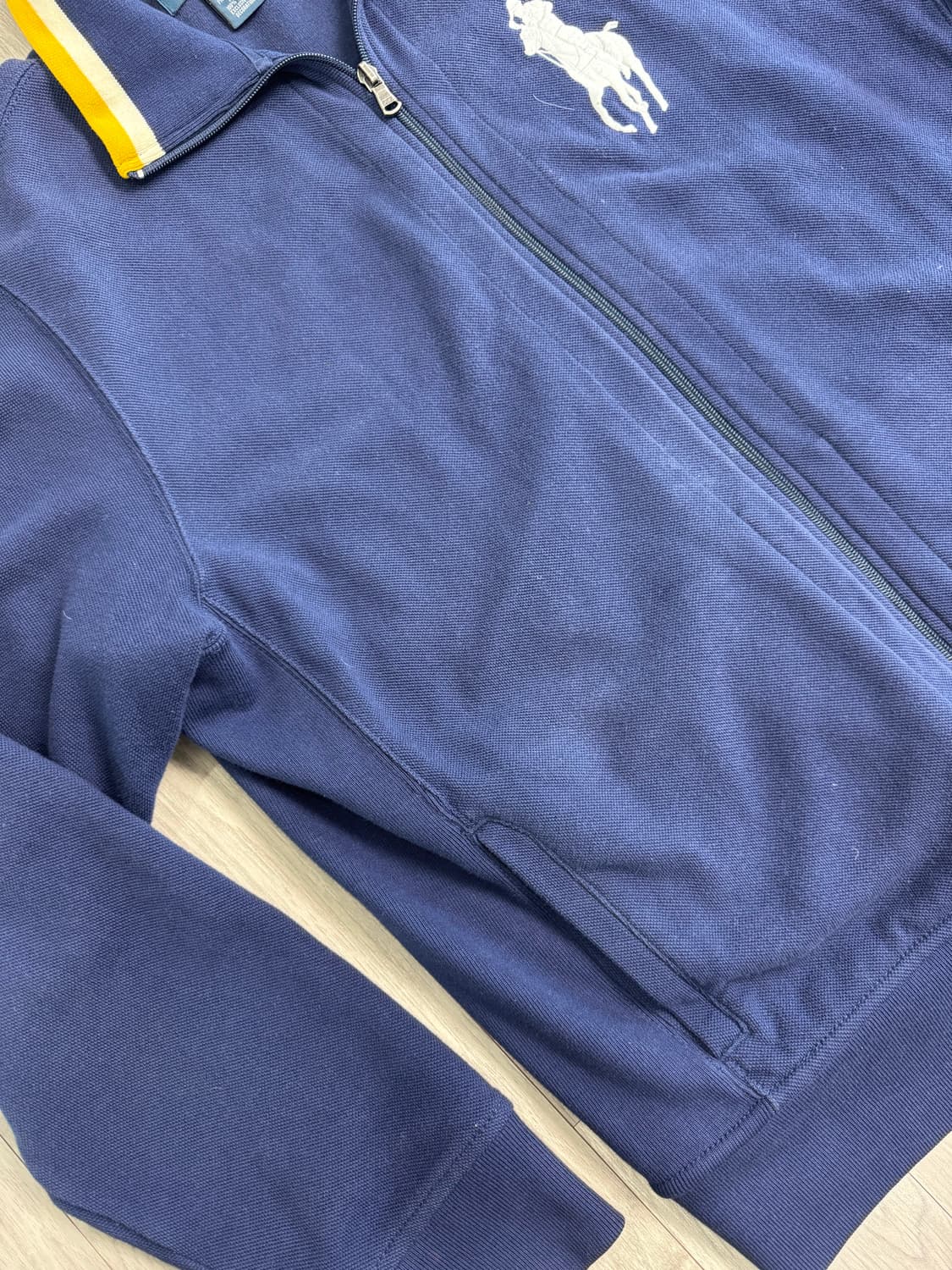 폴로 랄프로렌 빅포니 네이비 코튼 집업 상품이미지4
