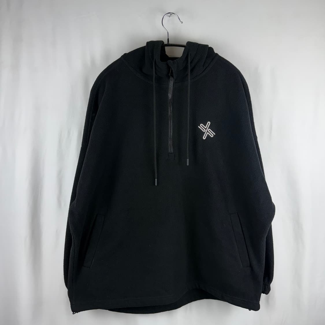 F) 젝시믹스 소프트 플리스 아노락 후디 블랙 상품이미지2