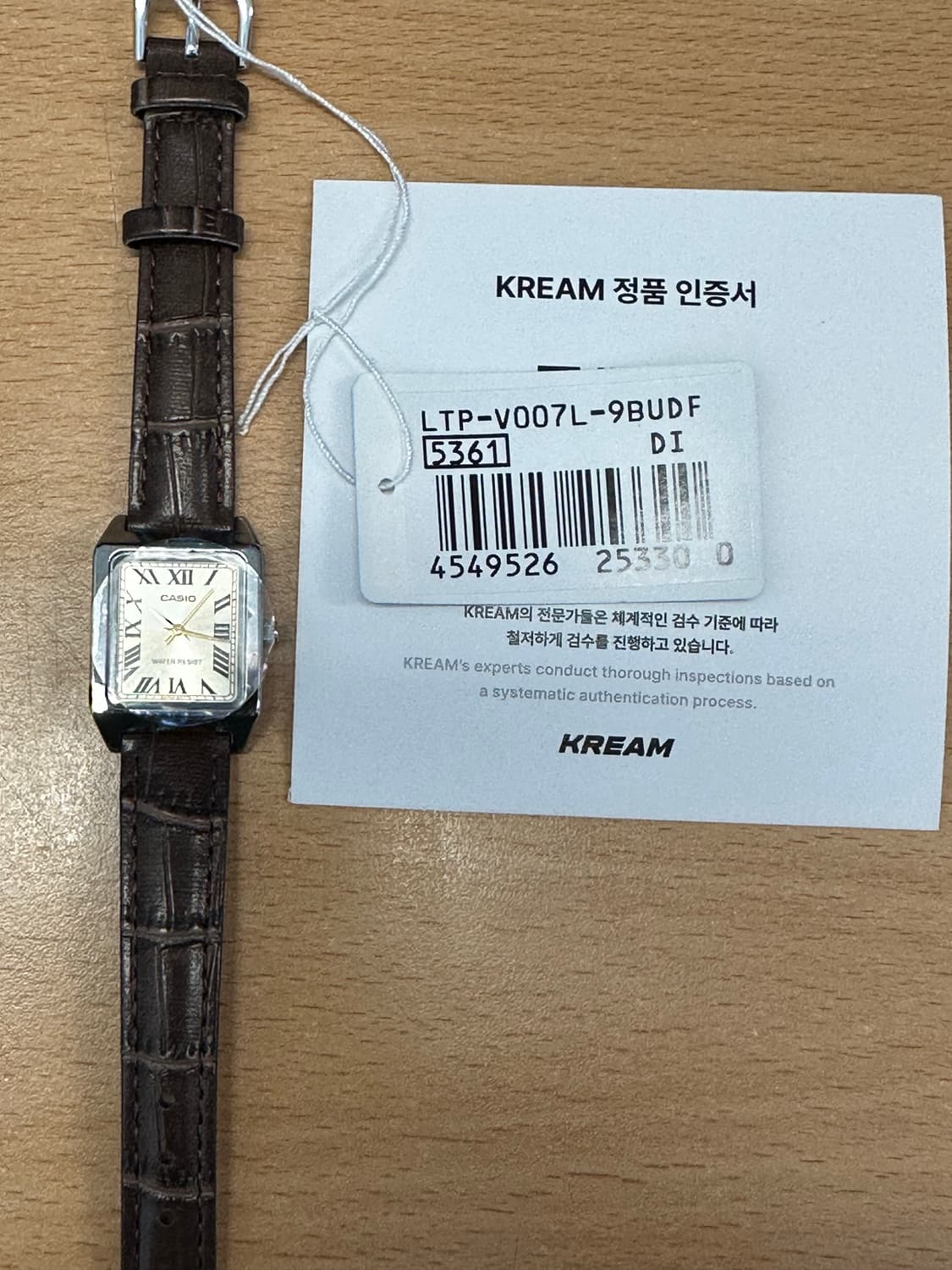 새 상품) 카시오 여성 시계  상품이미지2