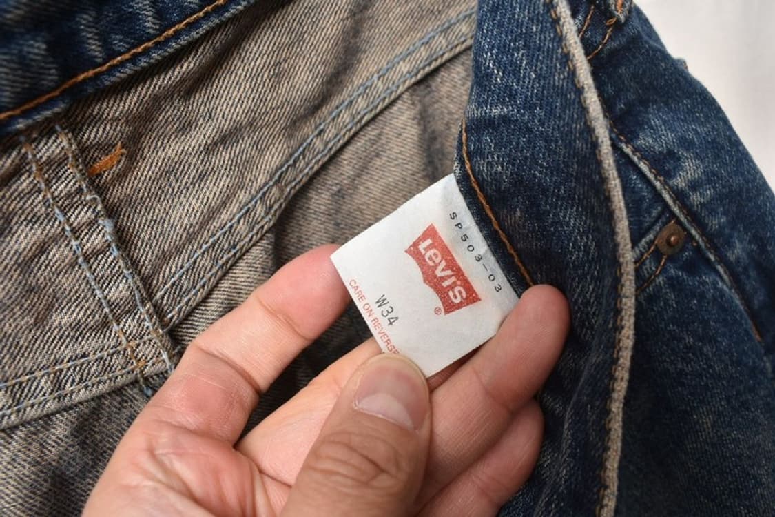 리바이스 505 데님 쇼츠 청반바지 34 M0085 상품이미지3