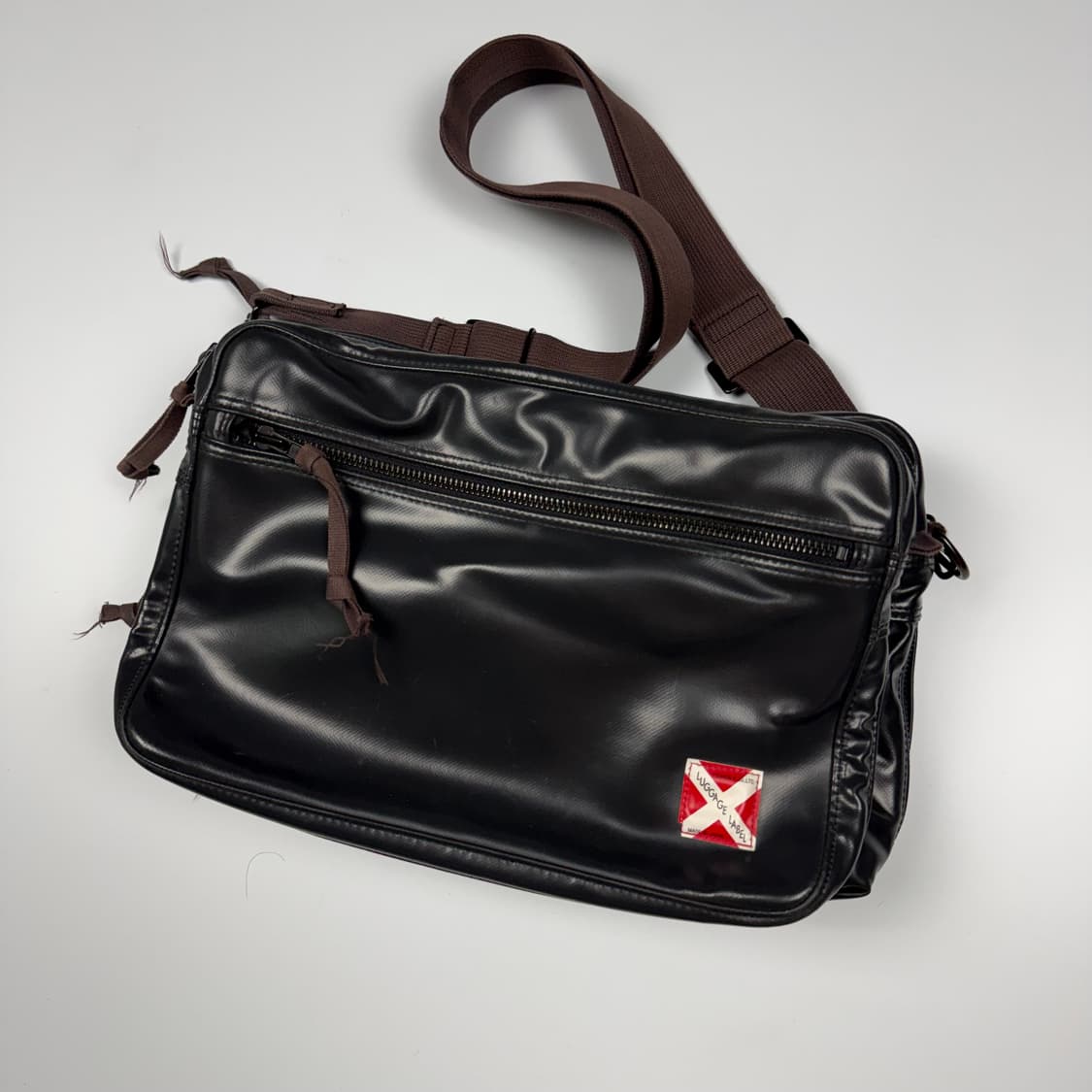 요시다포터 러기지라벨 라이너 숄더백 블랙 상품이미지2