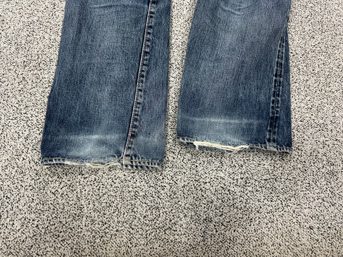 모모타로진 핑크 셀비지 데님 상품이미지4