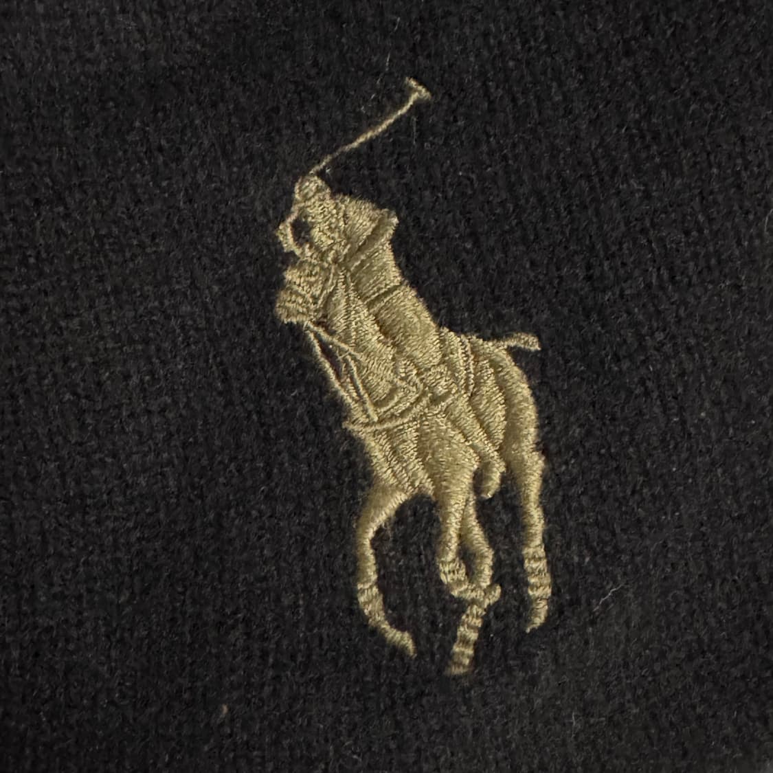 폴로 빅포니 블랙 카키 비니 상품이미지2