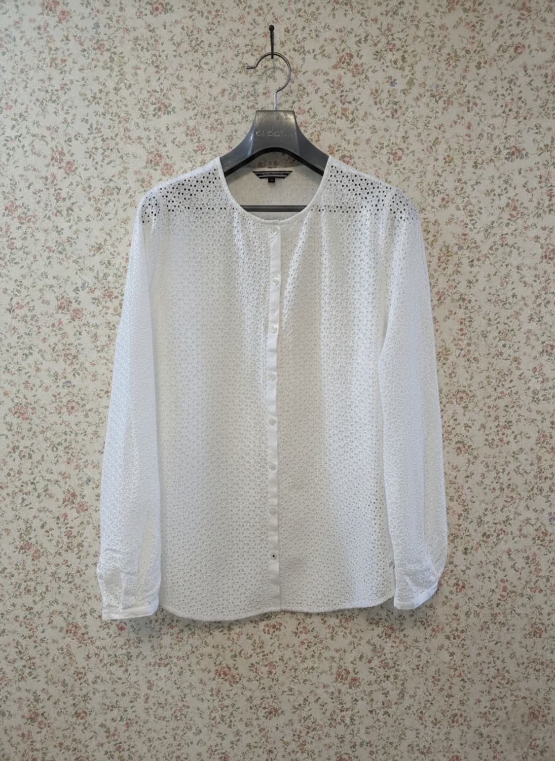 Tommy Hilfiger 화이트 펀칭 블라우스 66 상품이미지1