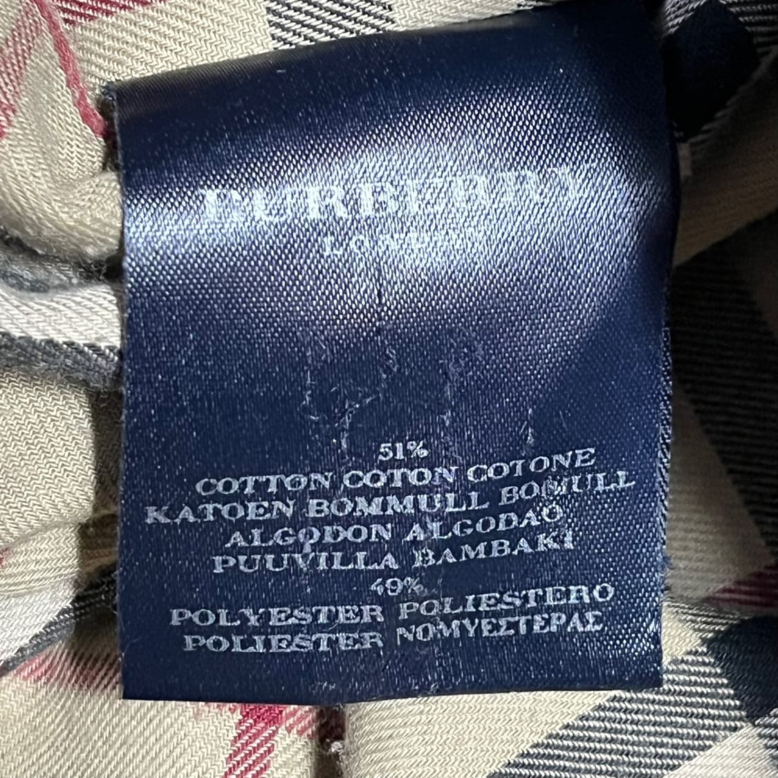 버버리 블루종 네이비 상품이미지4