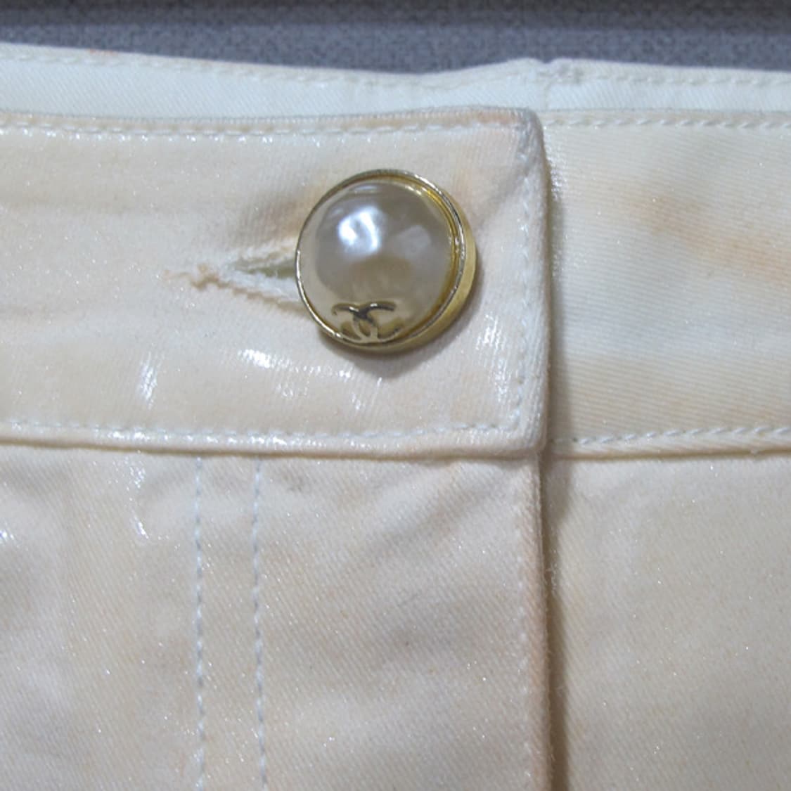 Chanel 샤넬 코팅 반바지 36 상품이미지3