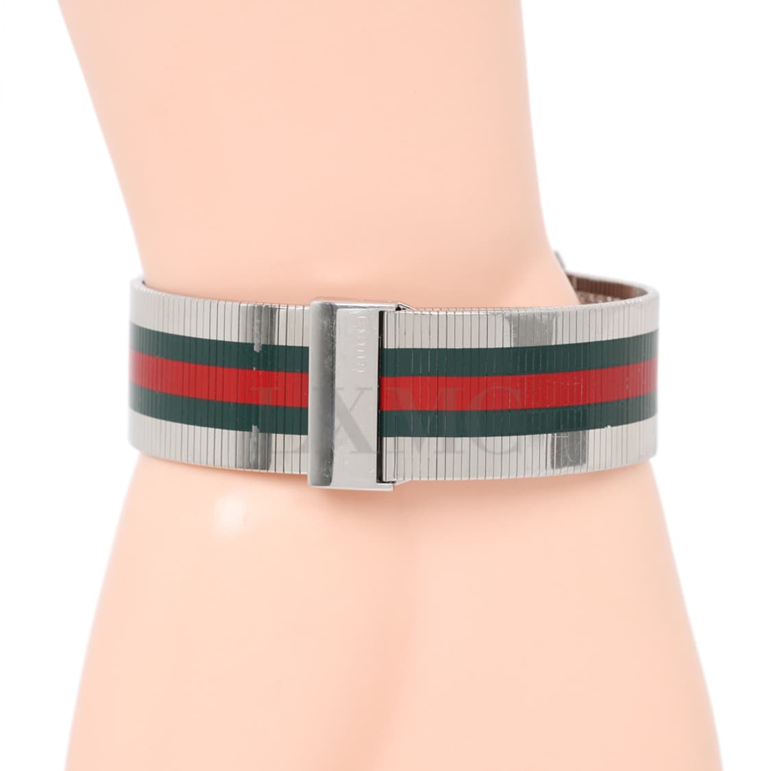 구찌 G 타임리스 삼선 메쉬밴드 시계 스틸워치 YA126284 상품이미지8