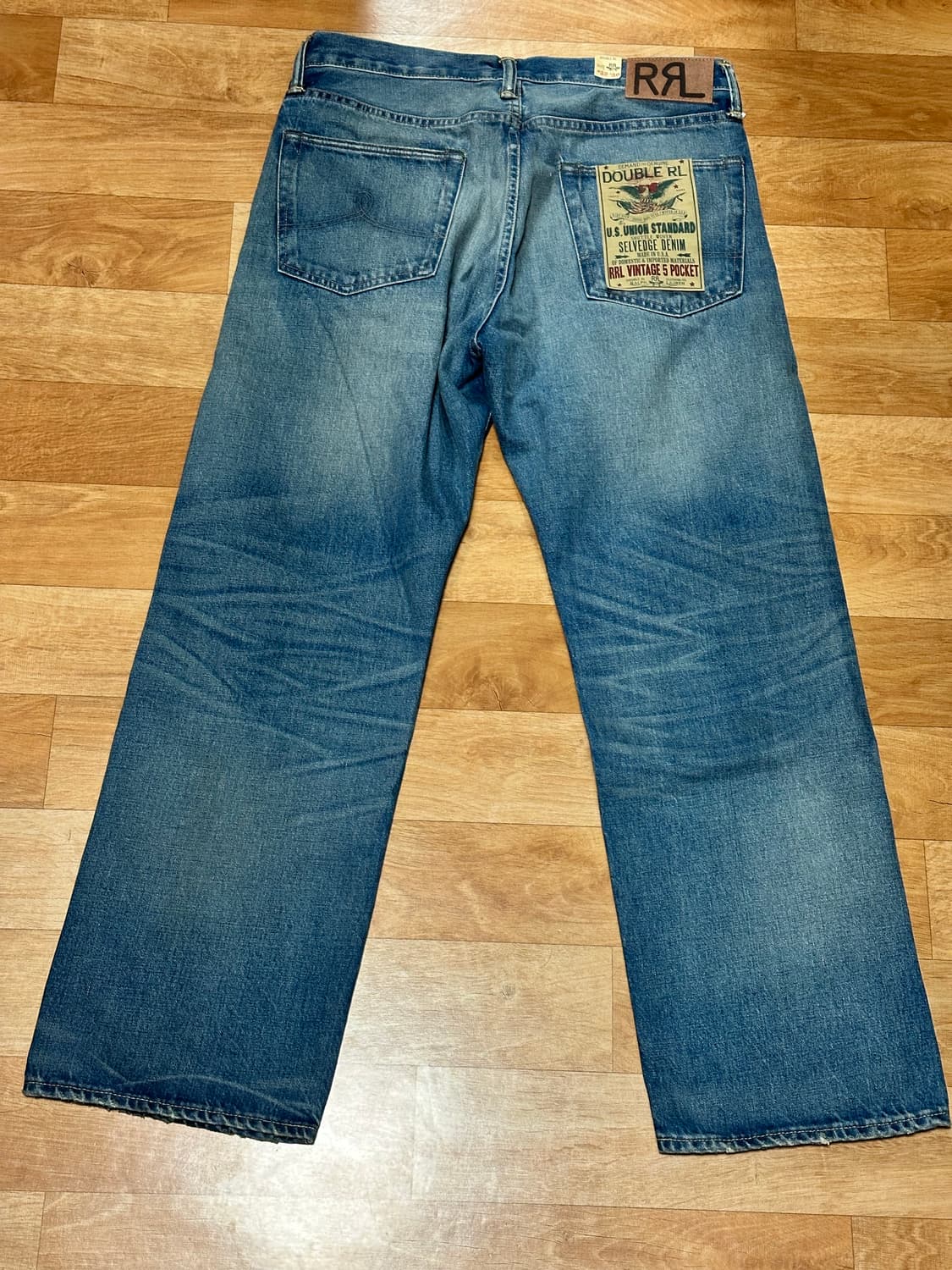 RRL 빈티지파이포켓 미드랜드 셀비지진 32-30 새상품 상품이미지7