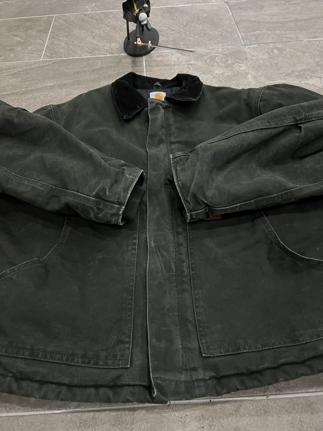 (L) 칼하트 덕 디트로이트 자켓 J22 MOS 모스그린 상품이미지6