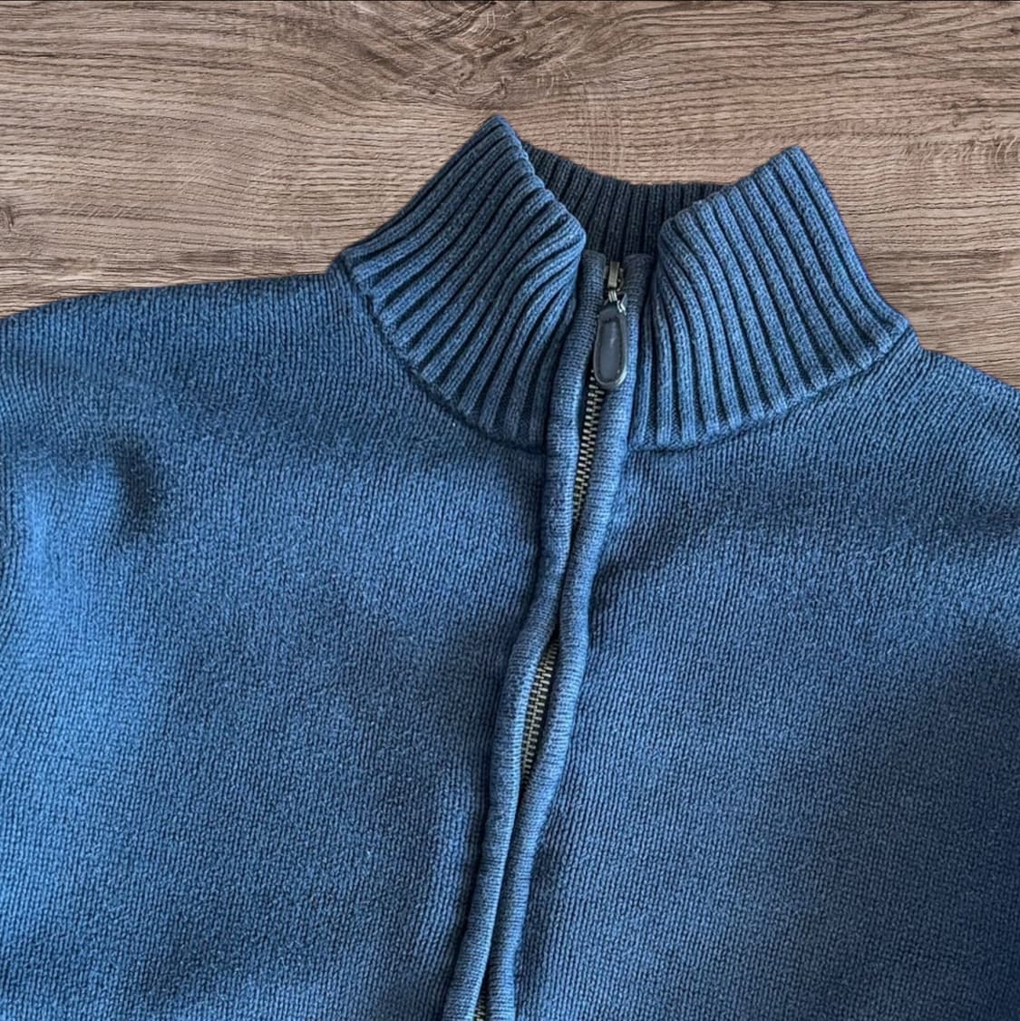 90s L.L.Bean Cotton Knit Zip-up 상품이미지2