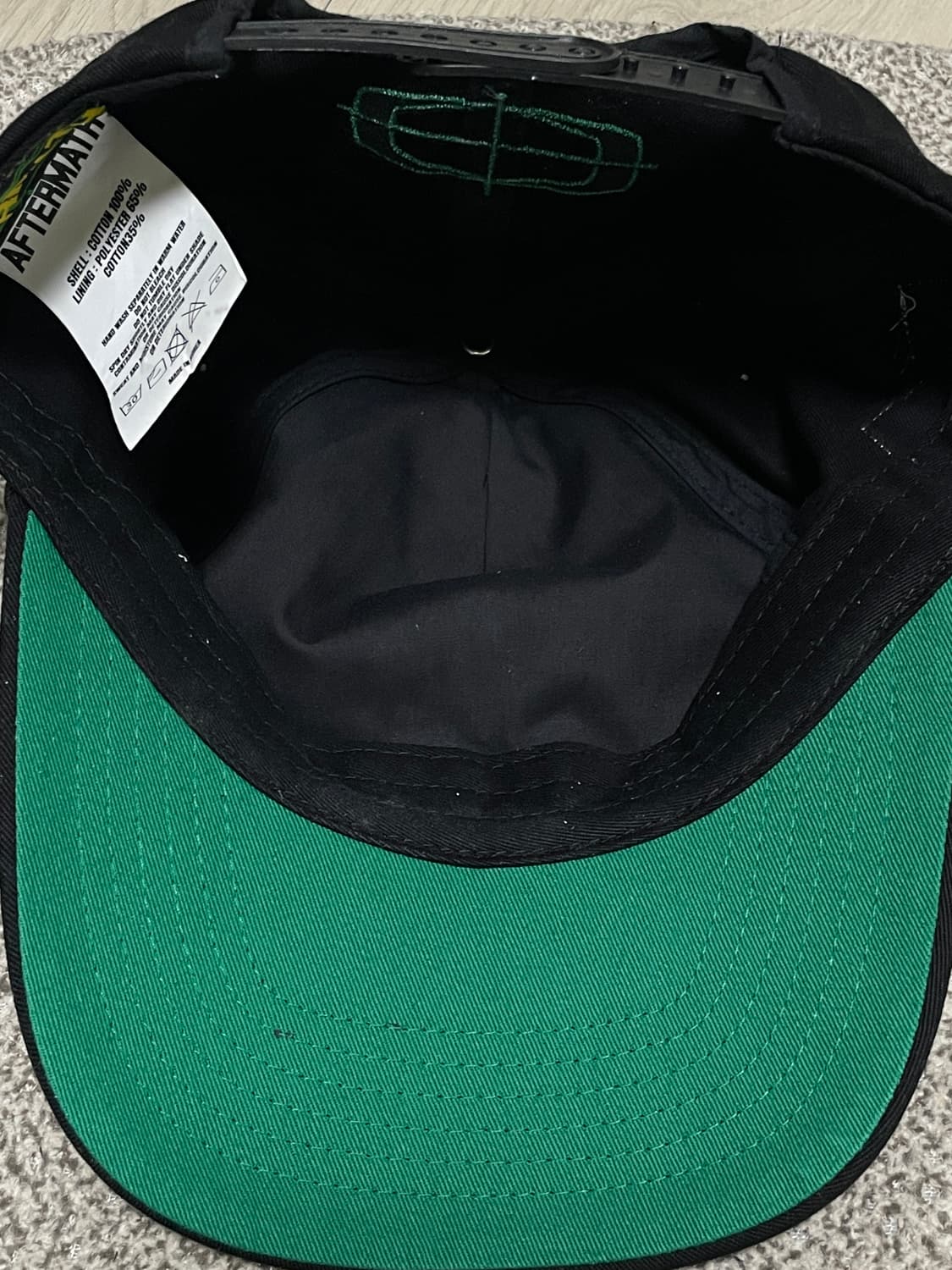 애프터매쓰 모자 ATM 로고 캡 블랙 상품이미지3