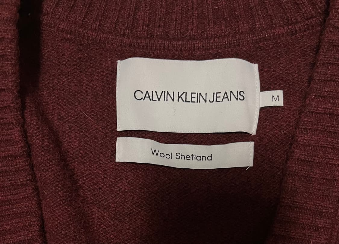 캘빈클라인 진 쉐틀랜드 울 가디건 M 상품이미지3