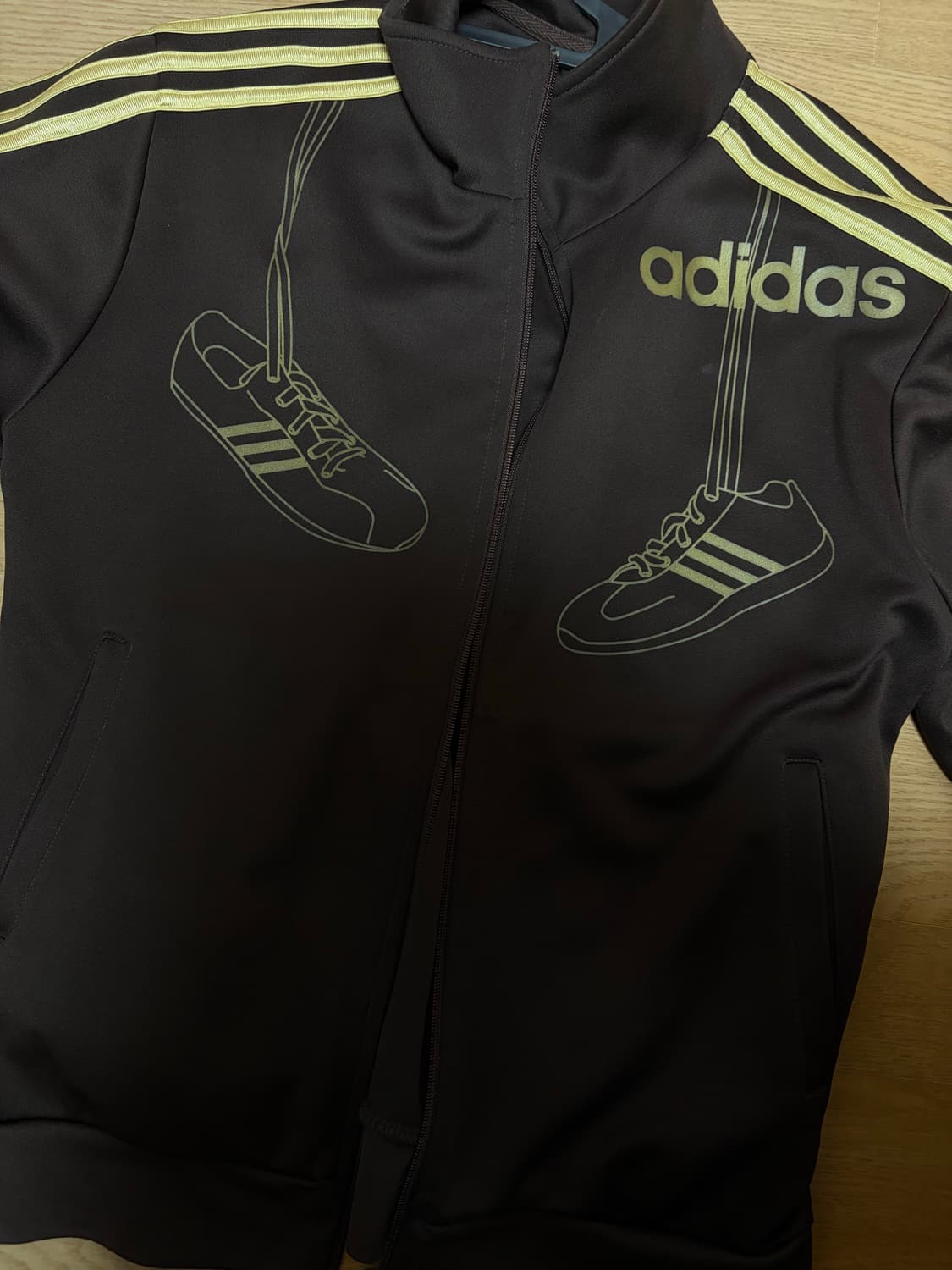 아디다스 져지 브라운 대장 희귀 상품이미지1