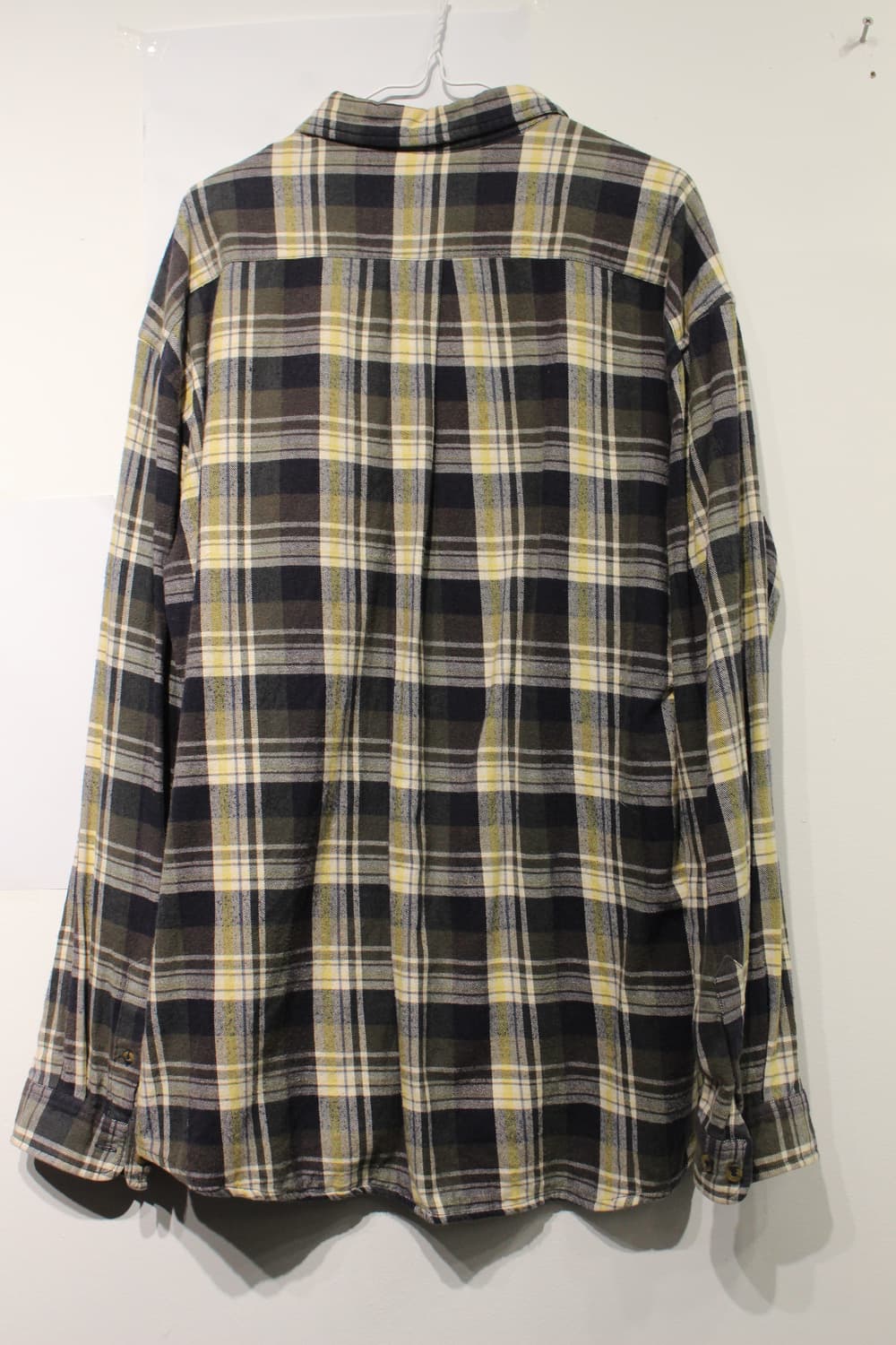252. 옐로우&브라운 체크 셔츠 상품이미지3