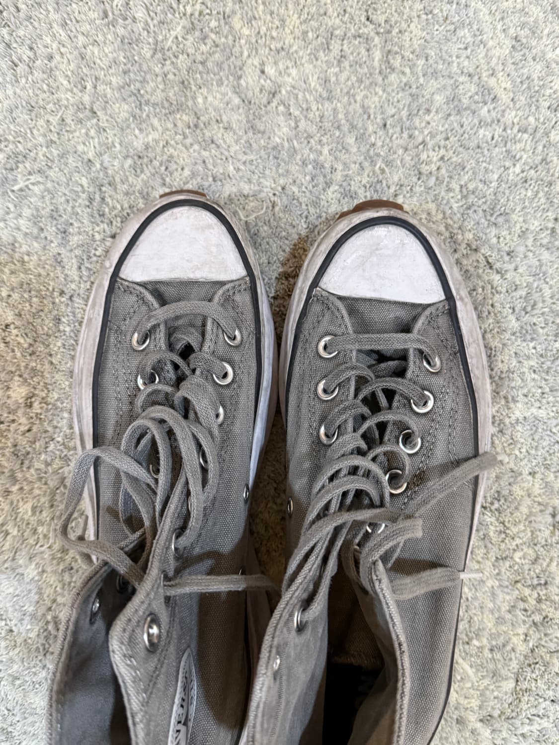 [265] 컨버스 런스타 하이크 하이 빈티지 스모크 그레이 상품이미지4