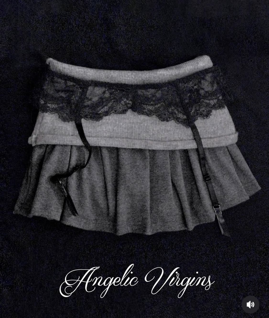엔젤릭버진 가터 스커트 상품이미지1