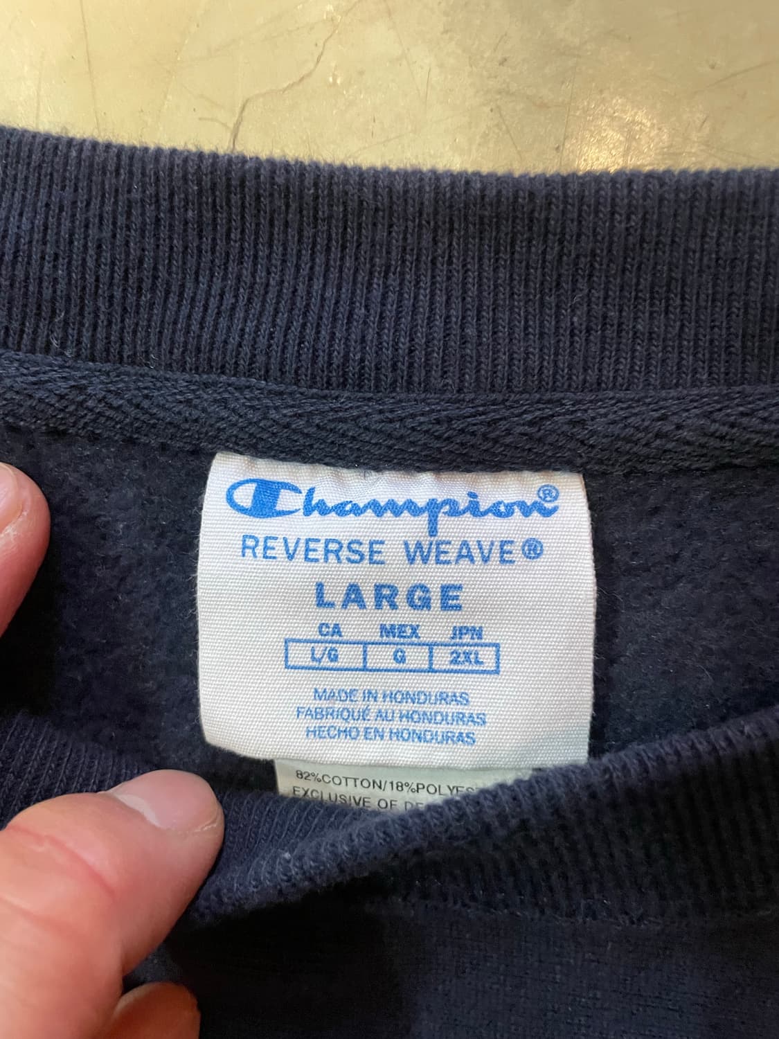 Champion 리버스 위브 스웻 셔츠 L 상품이미지5