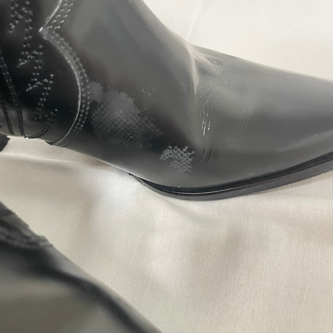 Toga Pulla 폴리시드 웨스턴 앵클 부츠 상품이미지8