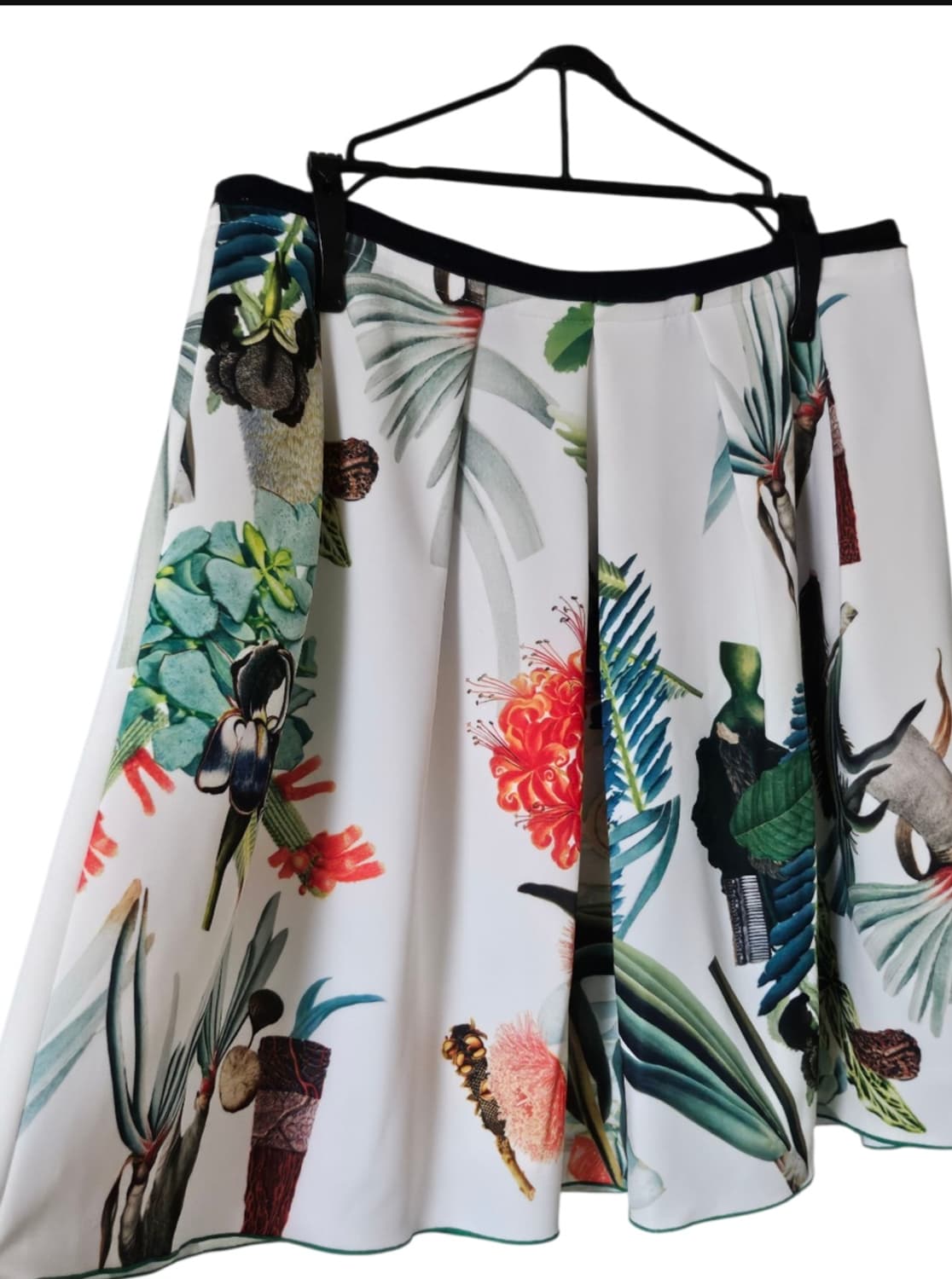 티렌 플라워 패턴 썸머 네오플랜 스커트 55 상품이미지5