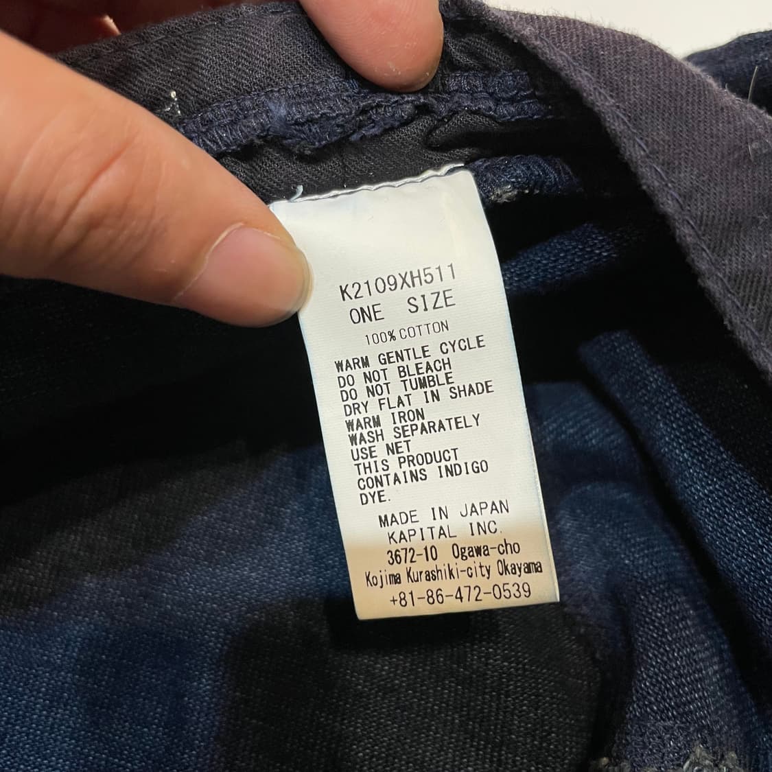 KAPITAL 캐피탈 다마스크 버킷햇 상품이미지10