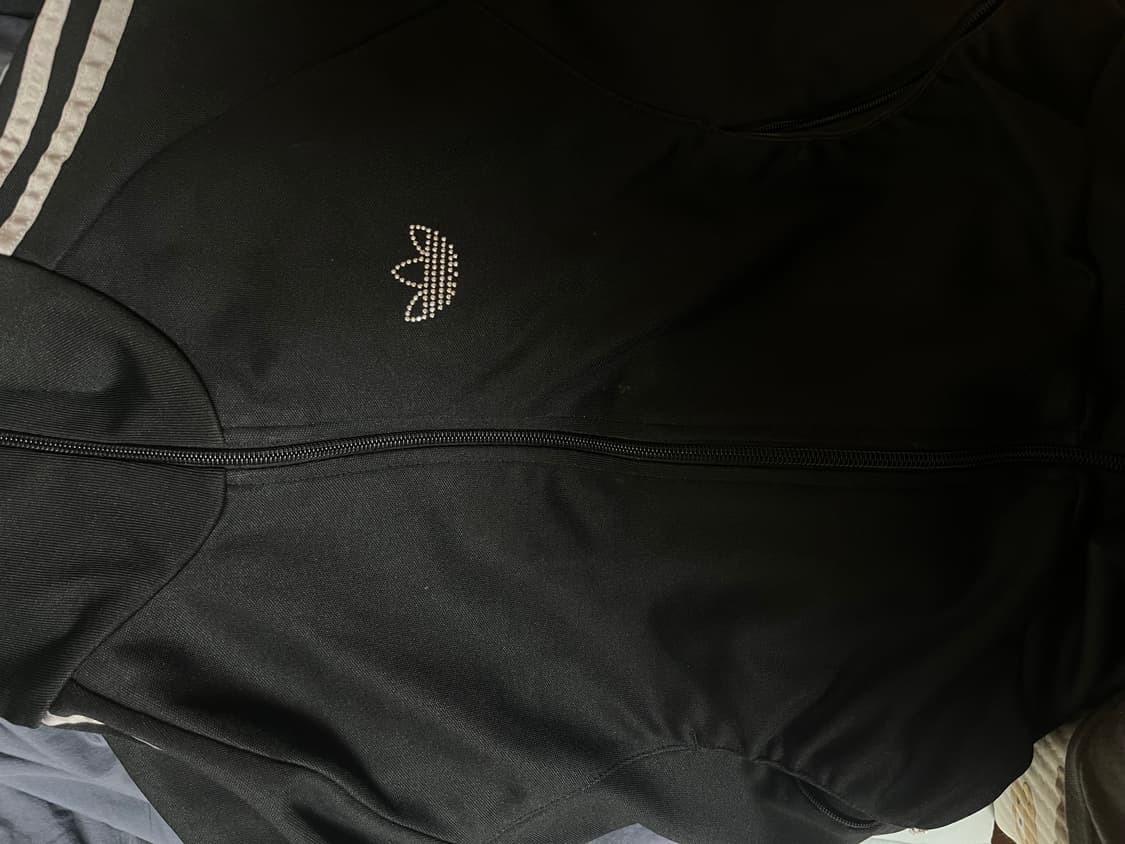 아디다스 블랙 큐빅 져지 트랙 자켓 M 상품이미지4