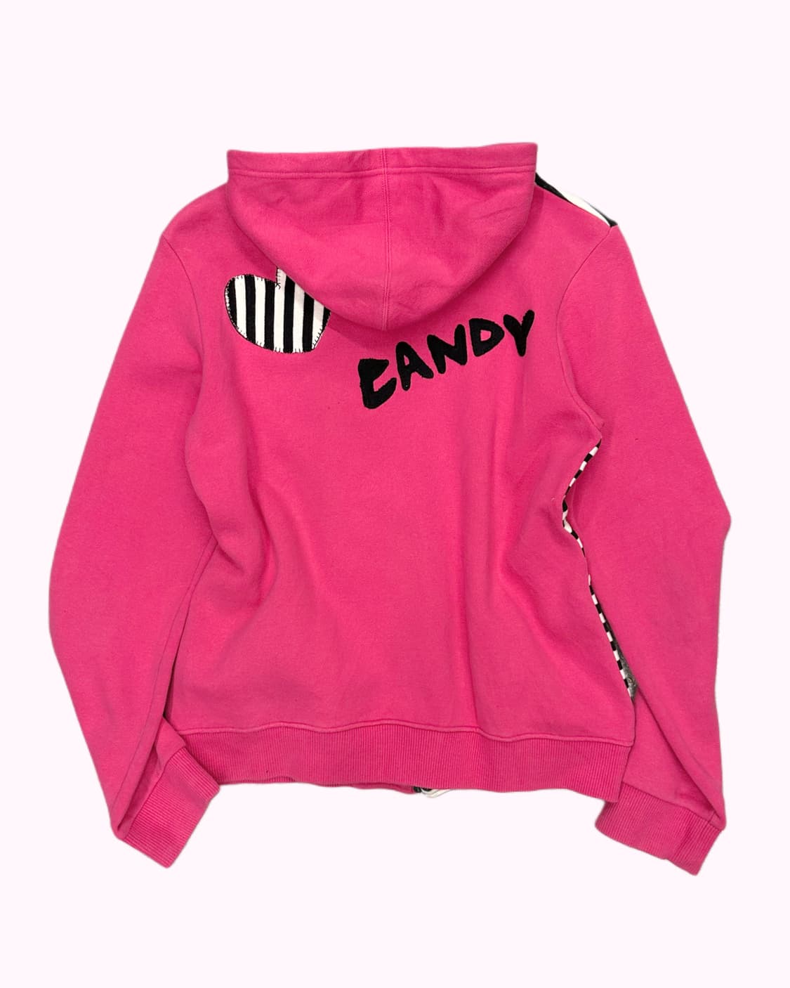 kitsch pink rabbit hood zip-up 상품이미지5