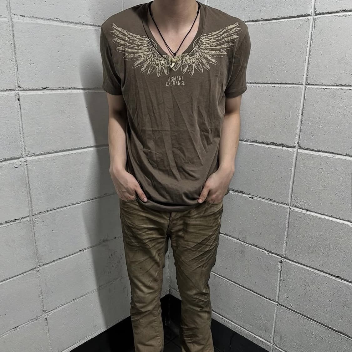 Armani change wings v-neck 상품이미지2