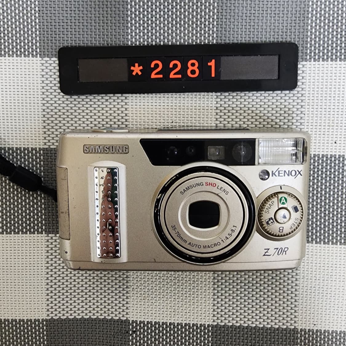 삼성캐녹스 Z 70 R 필름카메라 상품이미지1