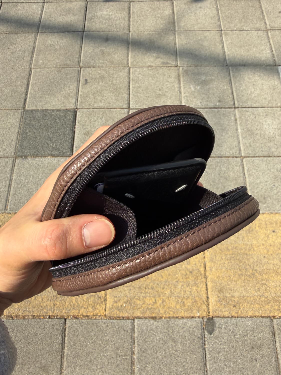  BAPE 베이프 에이프 헤드 코인 케이스 브라운  상품이미지8